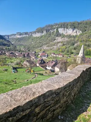 Paysage naturel près de la maison de vacances
