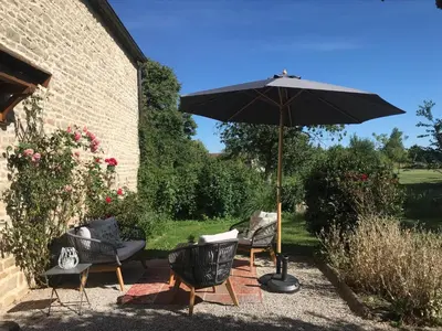 Jardin de l'établissement Les Prés d'Allerey