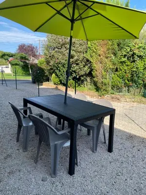 Jardin de l'établissement Maison de campagne