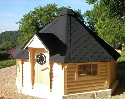 Bâtiment de la maison de vacances