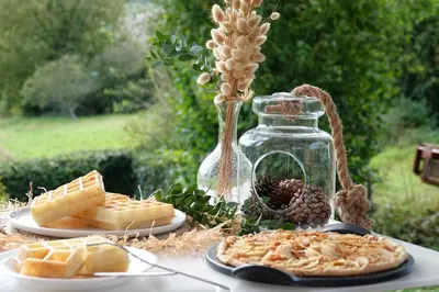 Nourriture dans la maison de vacances ou à proximité