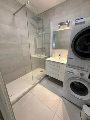 Salle de bains dans l'établissement Charmant appartement tout confort