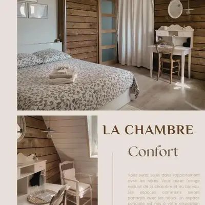 Chambre et bureau