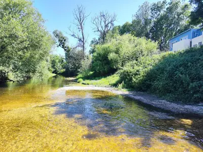 Paysage naturel près de la maison d'hôtes