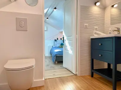 Un ou plusieurs lits dans un hébergement de l'établissement La petite Maison Messigny