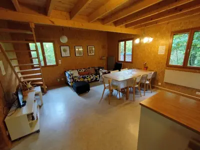 Plan de l'établissement Gîte Chalet Morvan Bourgogne