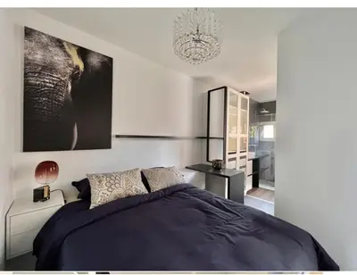 Plan de l'établissement Le Nid de Papillons Appartement cosy, climatisé, Centre, République