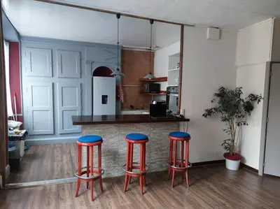 Cuisine ou kitchenette dans l'établissement Grand Appartement 82m2 Quartier historique Pasteur