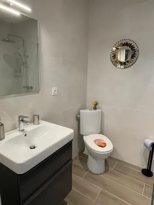 Salle de bains dans l'établissement nuitzen