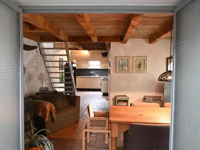 Cuisine ou kitchenette dans l'établissement Jardins Fleuries
