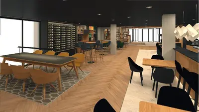 Restaurant ou autre lieu de restauration dans l'établissement Holiday Inn Dijon Sud - Longvic by IHG