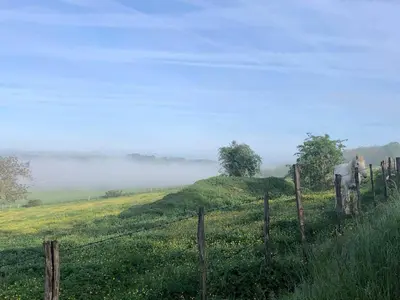 Paysage naturel près de la maison de vacances