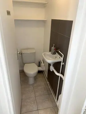 Salle de bains dans l'établissement Gîte Cadet Roussel - Orgelet