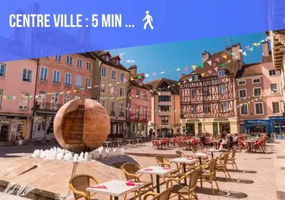 Plan de l'établissement Le charme Chalonnais