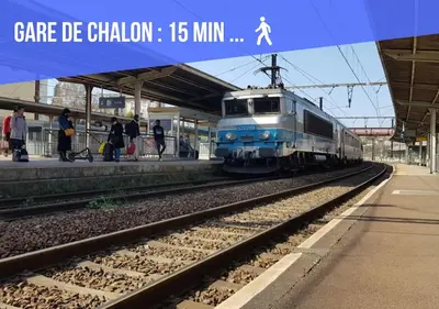 Plan de l'établissement Le charme Chalonnais
