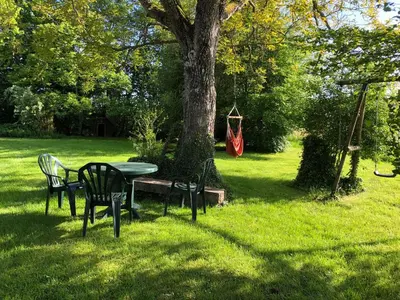 Jardin de l'établissement Gîte du champ de la Briette