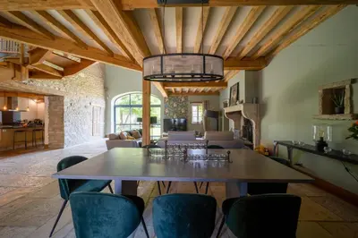 Plan de l'établissement Charming house in Burgundy, “Les Coquelicots”