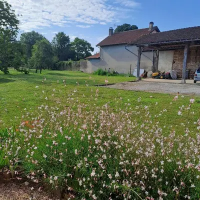Jardin de l'établissement Chambres d hotes proche Macon