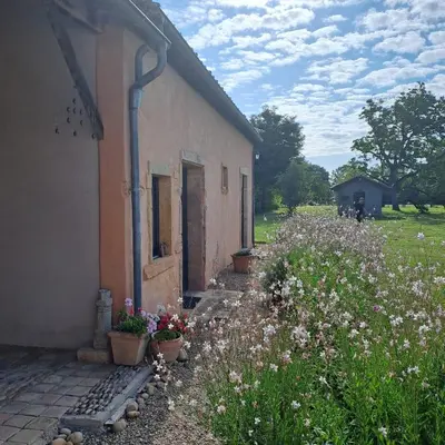 Jardin de l'établissement Chambres d hotes proche Macon