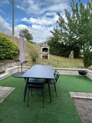 Jardin de l'établissement La maison de Command