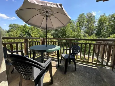Balcon ou terrasse dans l'établissement Le Green