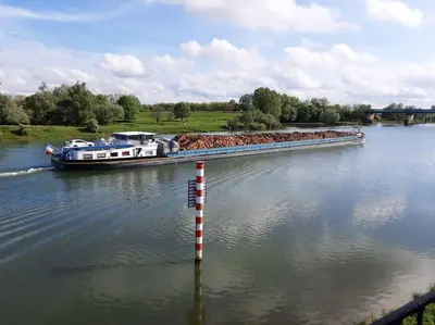Vue sur la rivière ou le fleuve situé(e) à proximité de la maison de vacances