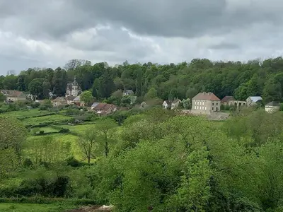 Paysage naturel près de la maison de vacances