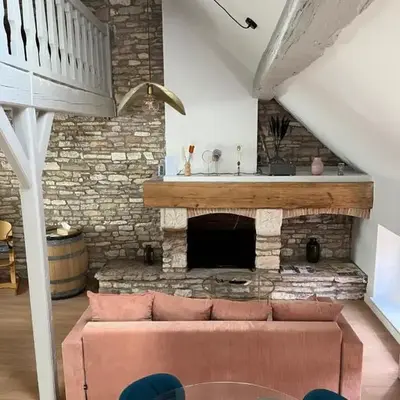 Les clos de Givry - Clos Théodore - Appartement 88m2 climatisé avec sauna et petite terrasse