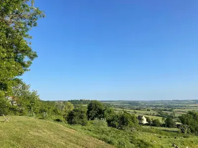 Paysage naturel près de la maison de vacances