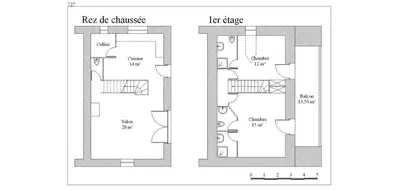 Plan de l'établissement La Villanelle