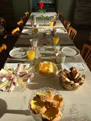 Nourriture dans le B&B/chambre d'hôtes ou à proximité