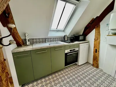 Cuisine ou kitchenette dans l'établissement le cité, gare, hypercentre
