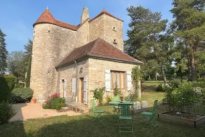 Jardin de l'établissement La Rochelière