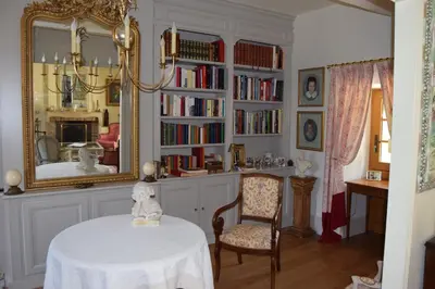 Bibliothèque dans le B&B/chambre d'hôtes