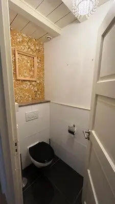 Salle de bains dans l'établissement Le nid Mésange