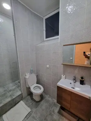 Salle de bains dans l'établissement Appartement Centre ville