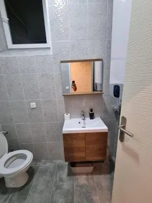 Salle de bains dans l'établissement Appartement Centre ville