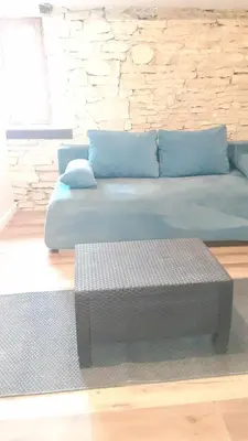 Coin salon dans l'établissement chambres d'hôtes rue Pasteur