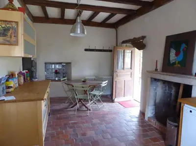 Cuisine ou kitchenette dans l'établissement Belle Maison en Bourgogne - Auxois - Morvan
