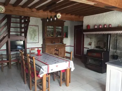 Cuisine ou kitchenette dans l'établissement Petite maison