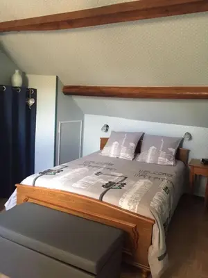 Un ou plusieurs lits dans un hébergement de l'établissement Petite maison