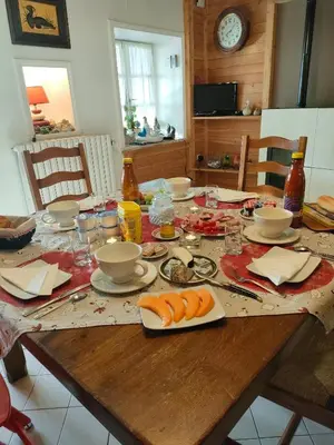 Nourriture dans la maison d'hôtes ou à proximité