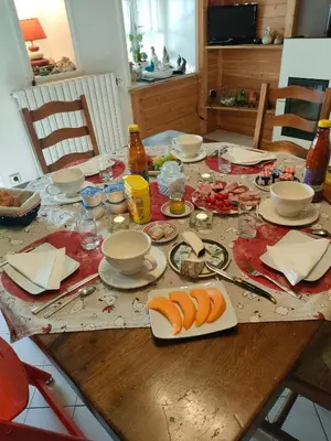Nourriture dans la maison d'hôtes ou à proximité
