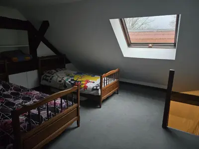 Un ou plusieurs lits dans un hébergement de l'établissement L'orée des 3 Rivières