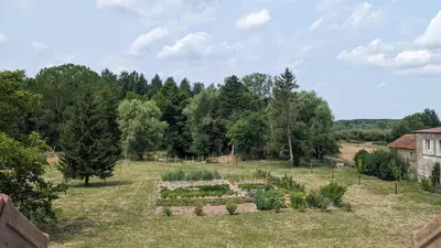 Jardin de l'établissement L'orcheran
