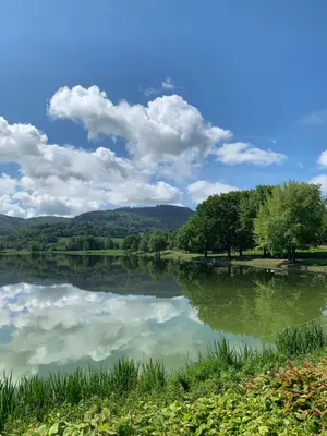 Paysage naturel près de la maison de vacances