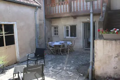 Balcon ou terrasse dans l'établissement La Buissonnière