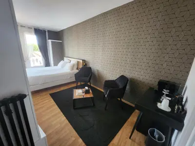 Un ou plusieurs lits dans un hébergement de l'établissement Villa Pona