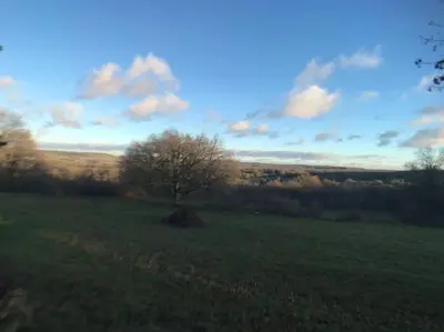 Paysage naturel près de la maison de vacances