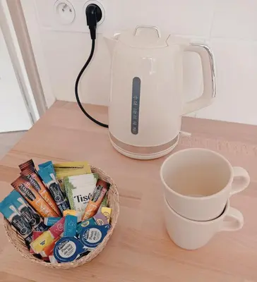 Plateau bouilloire dans l'établissement Le Caballo - Appartement de charme à Digoin